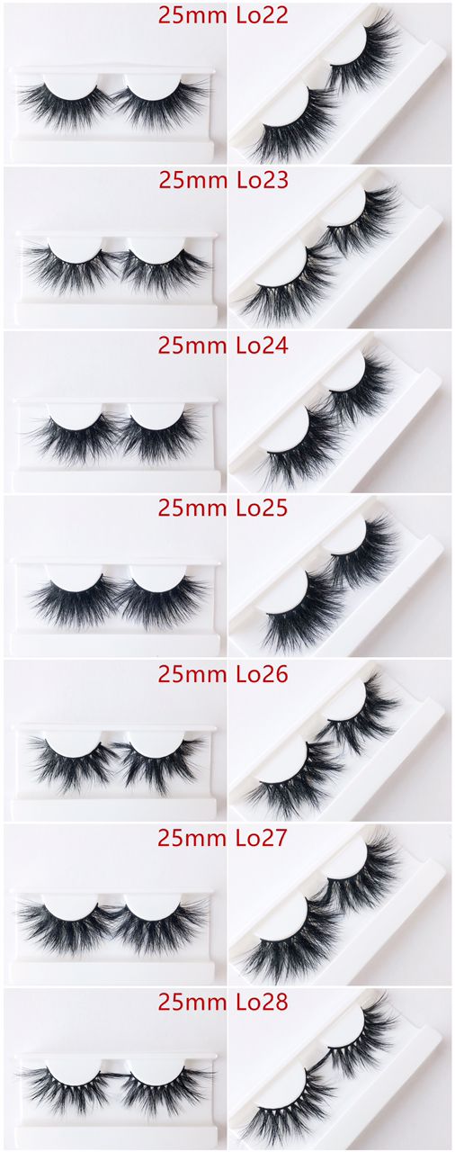25MM WHOLESALE (50 PAIRS)