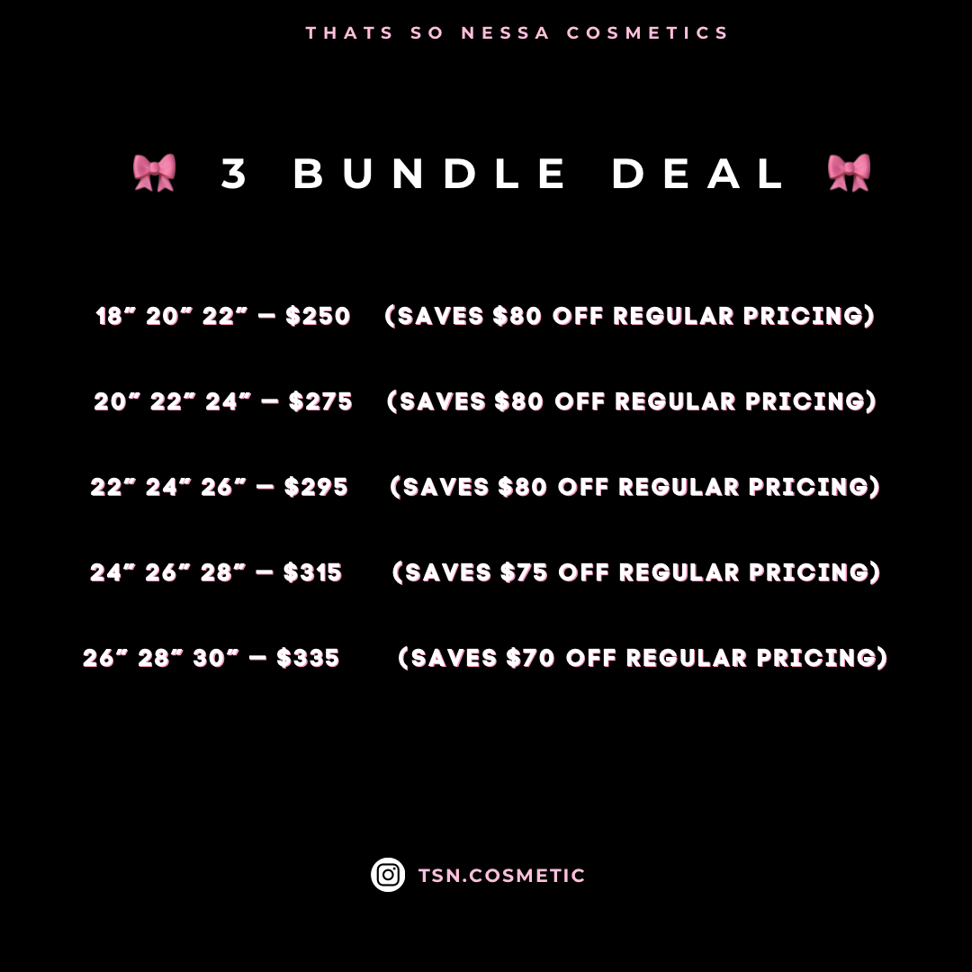 3 bundle deal