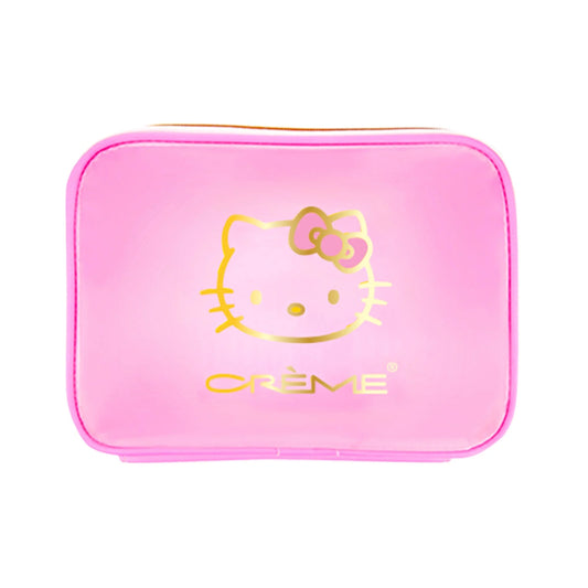 Hello Kitty Clear Pink Travel Case