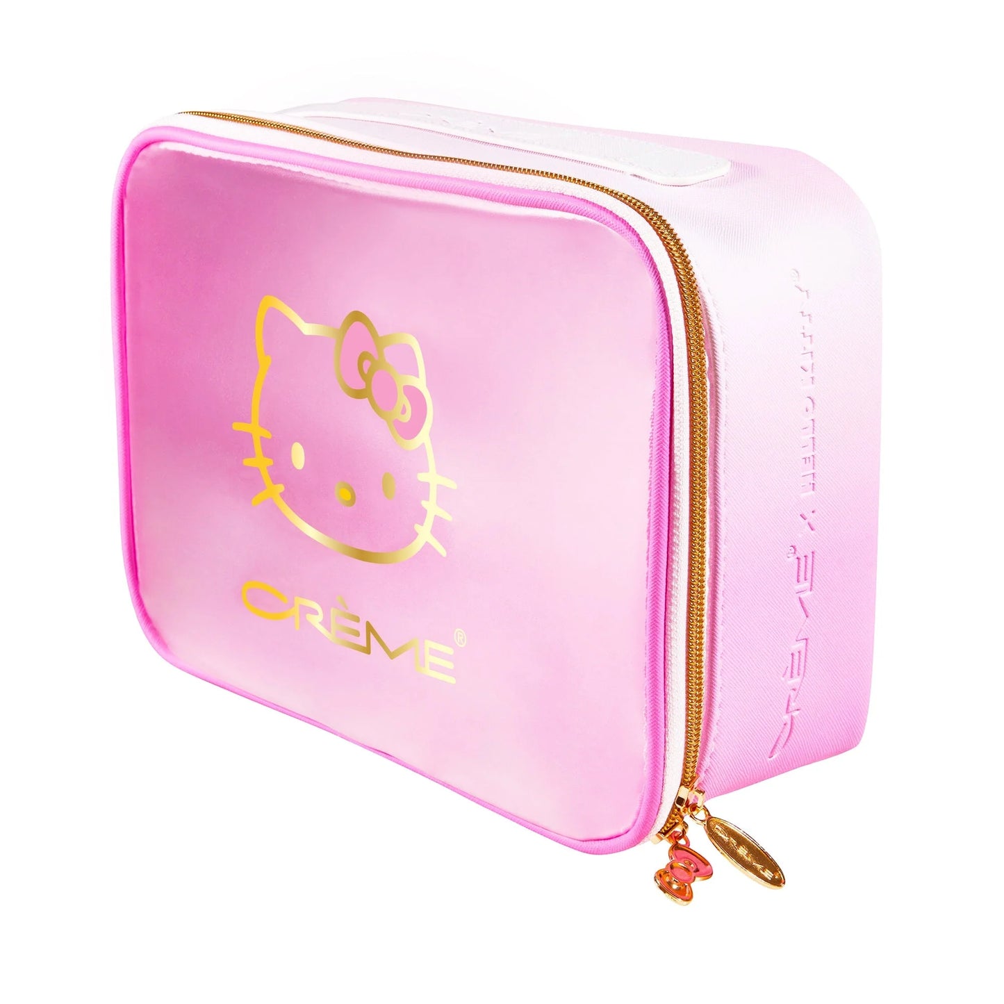 Hello Kitty Clear Pink Travel Case