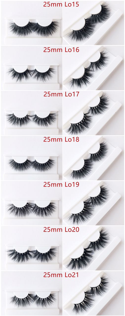25MM WHOLESALE (100 PAIRS)
