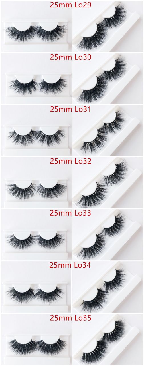 25MM WHOLESALE (50 PAIRS)
